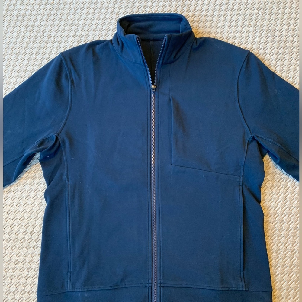 Lululemon Men‘s Full Zip Sojourn Jacket True Navy